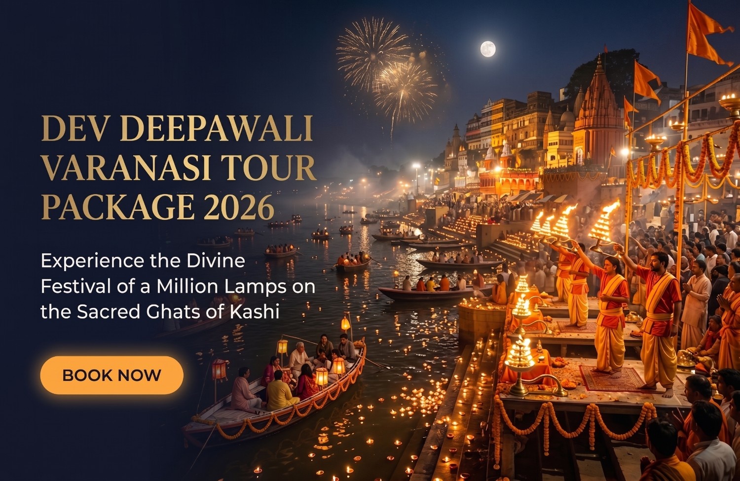 Dev Deepawali Varanasi Tour Package 2026 package hero image