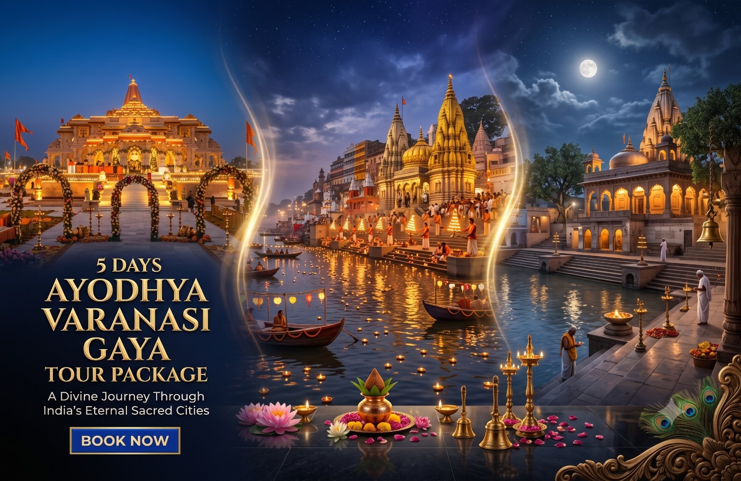 5 Days Ayodhya Varanasi Gaya Tour Package package hero image