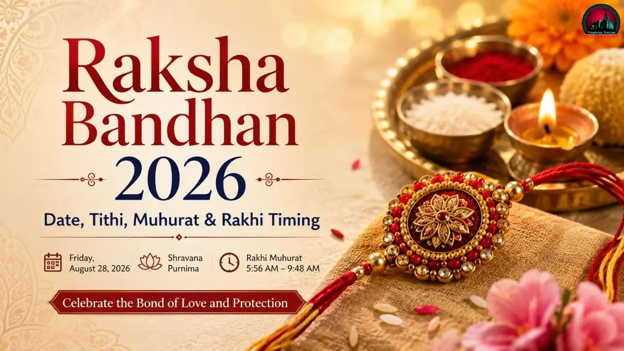 Raksha Bandhan 2026 Date, Tithi, Muhurat, Bhadra, Rakhi Time & Complete Festival Guide