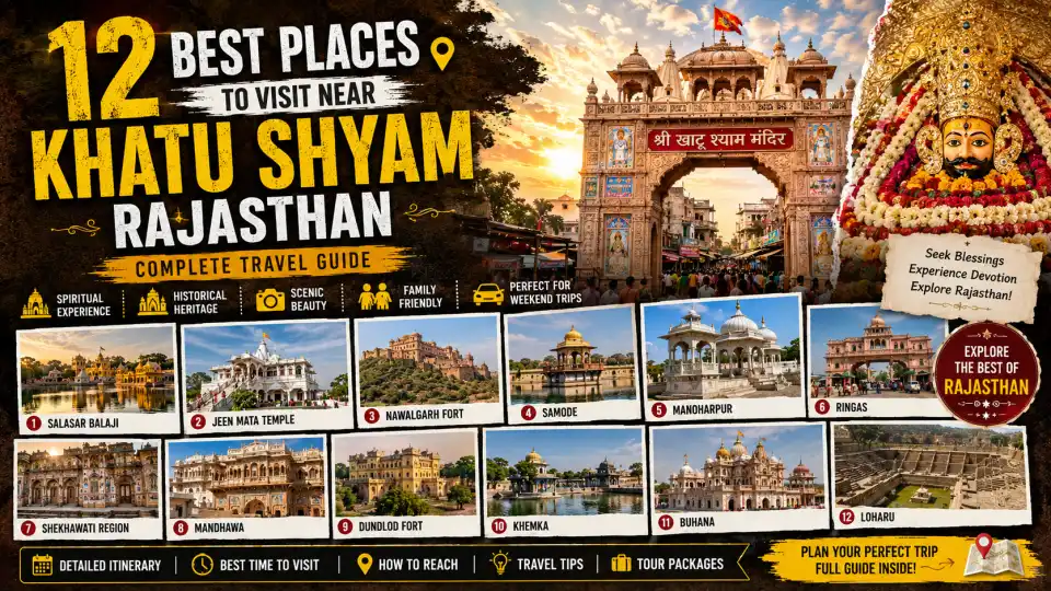 12 Best Places to Visit Near Khatu Shyam Rajasthan – Complete Travel Guide
