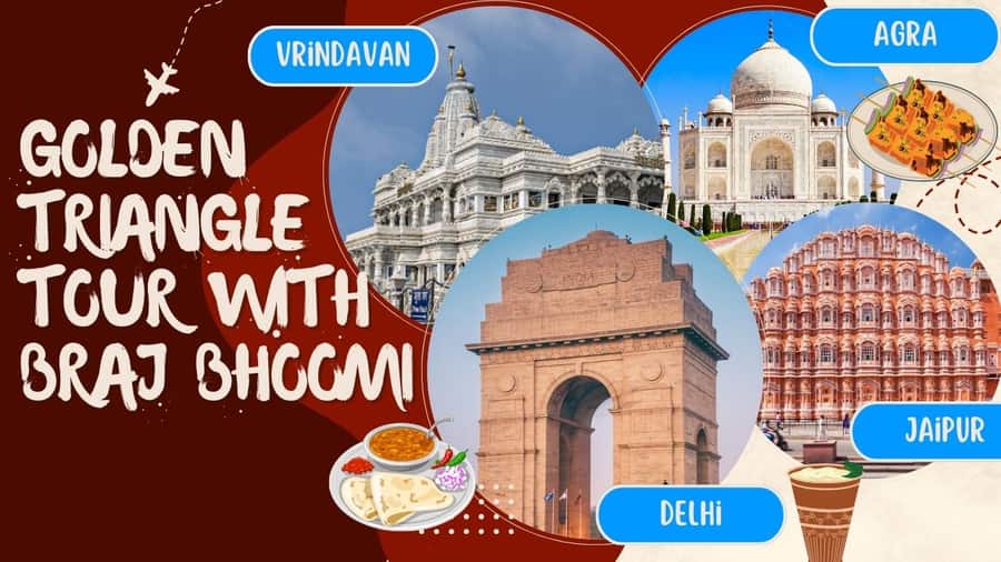 9 Days Golden Triangle Tour with Braj Bhoomi