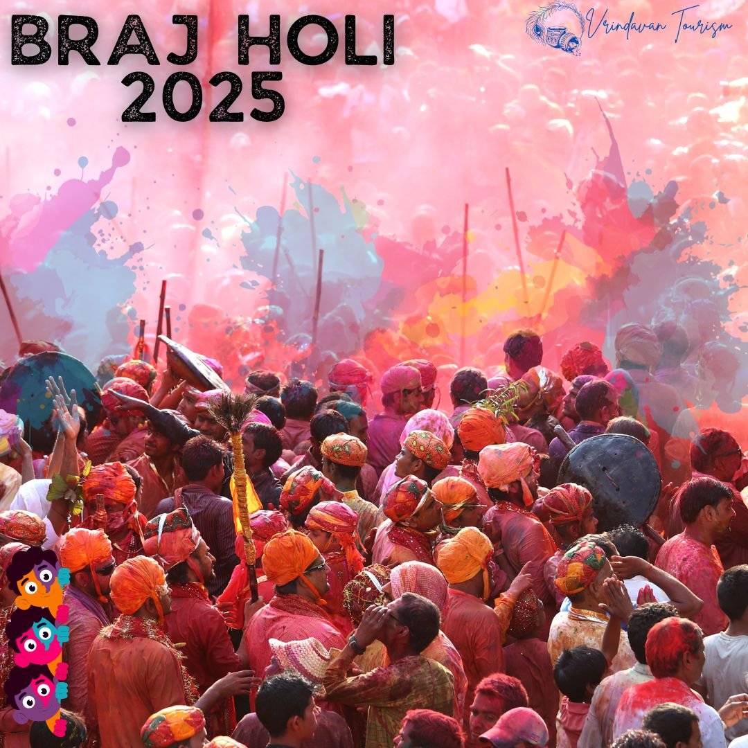 5 Days Braj Holi Tour Package